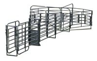 RSOS_1 Rough Stock Open Sweep w 30' Adj Alley, Preg Panels, & Blocking Gate